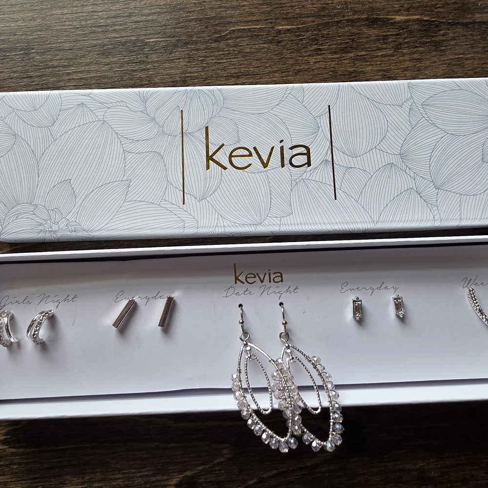 Silver Earring Set